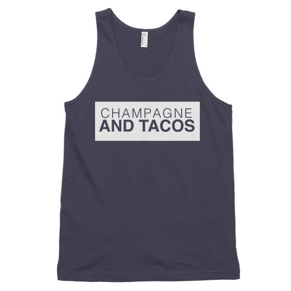 Champagne & Tacos Tank Top