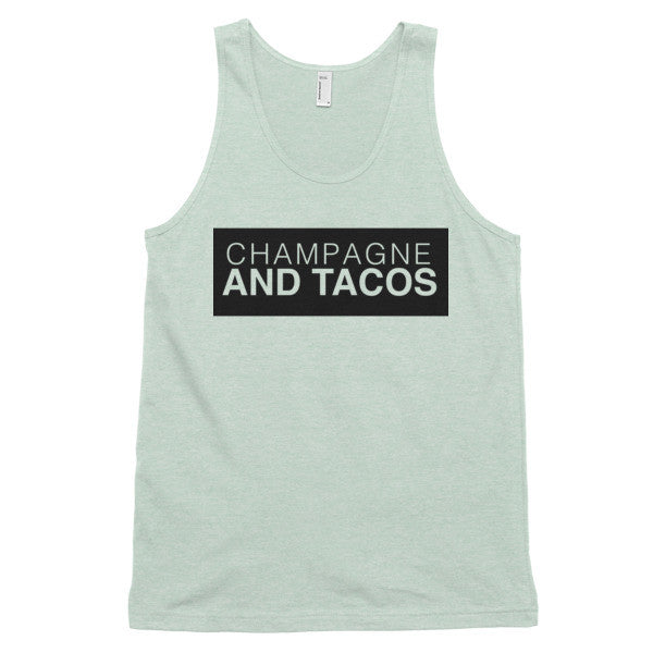 Champagne & Tacos Invert Tank Top