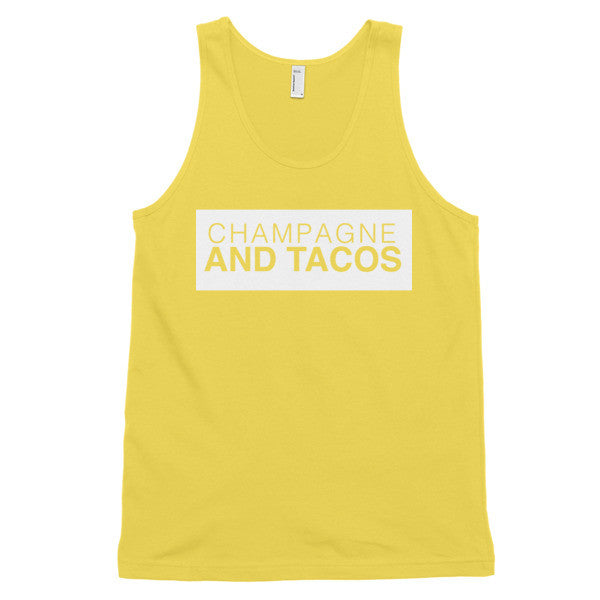 Champagne & Tacos Tank Top