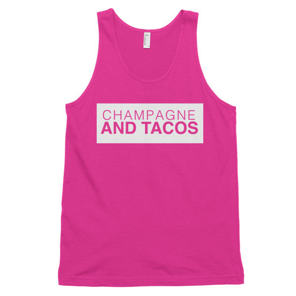 Champagne & Tacos Tank Top