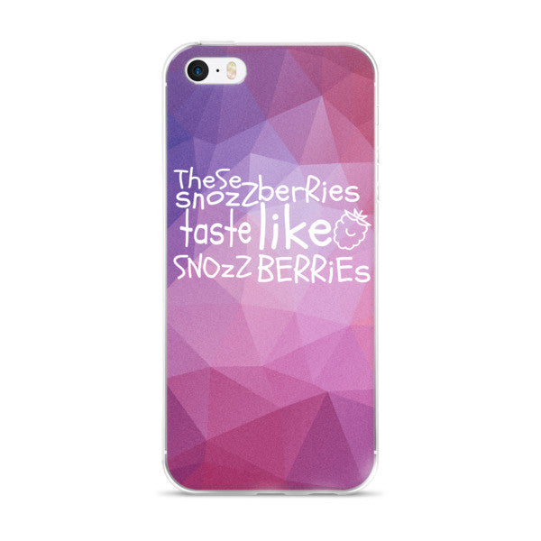 Snozzberries iPhone Case