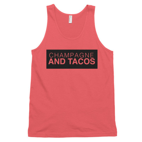 Champagne & Tacos Invert Tank Top