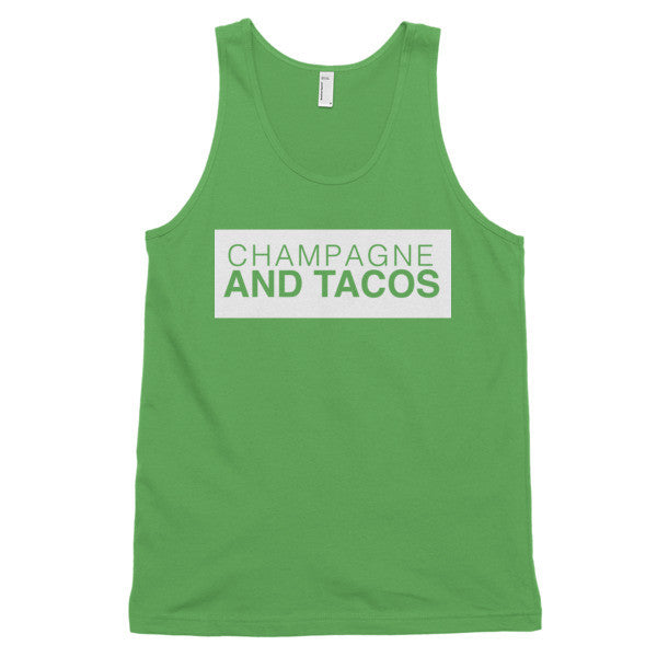 Champagne & Tacos Tank Top