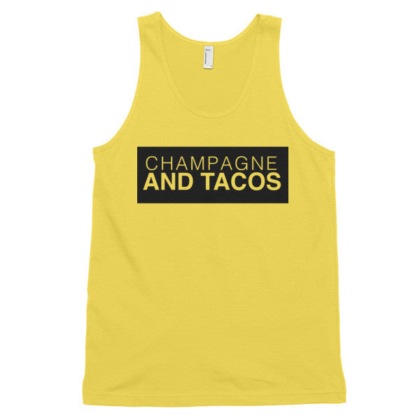 Champagne & Tacos Invert Tank Top
