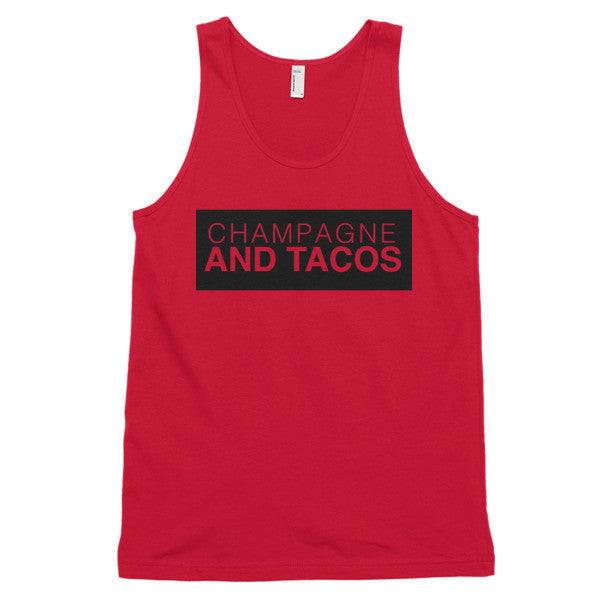 Champagne & Tacos Invert Tank Top
