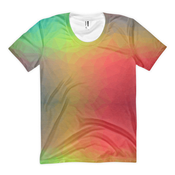 Cotton Candy Acid Women's All-Over T-Shirt