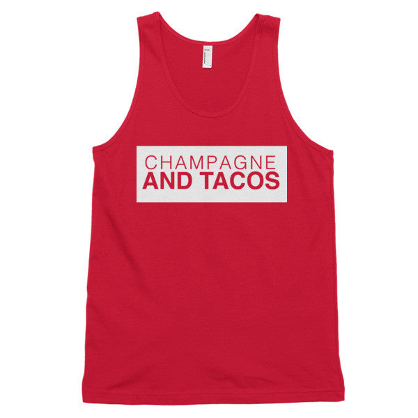 Champagne & Tacos Tank Top