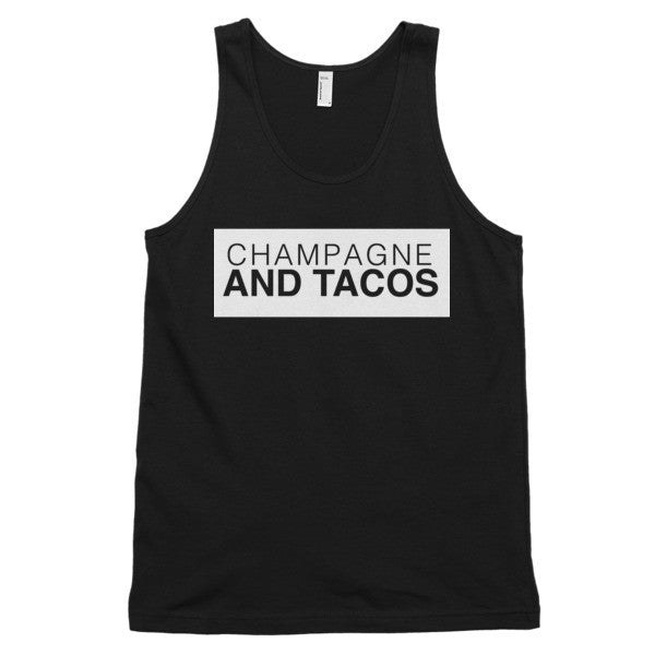 Champagne & Tacos Tank Top