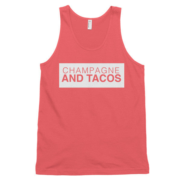 Champagne & Tacos Tank Top