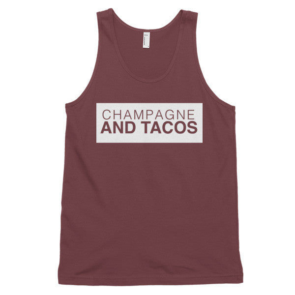 Champagne & Tacos Tank Top